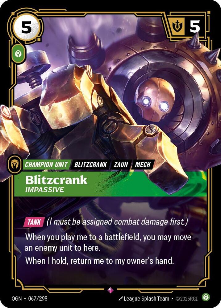 Blitzcrank - Impassive OGN