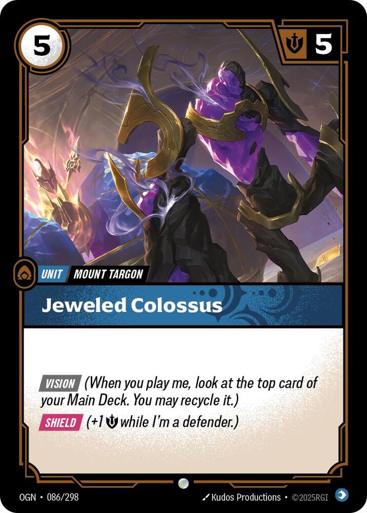 Jeweled Colossus OGN