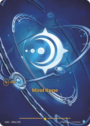 Mind Rune (Alternate Art) OGN #089a/298 [Riftbound: Origins]