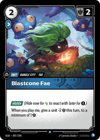 Blastcone Fae OGN #097/298 (Uncommon) [Riftbound: Origins]