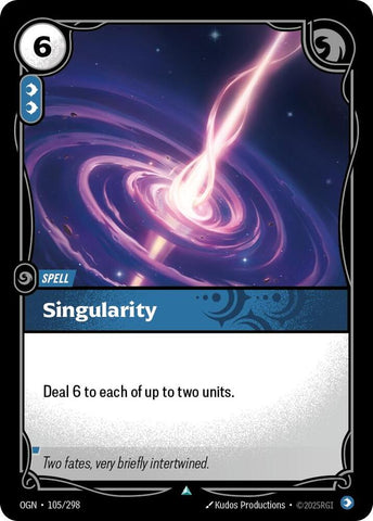 Singularity OGN #105/298 (Uncommon) [Riftbound: Origins]