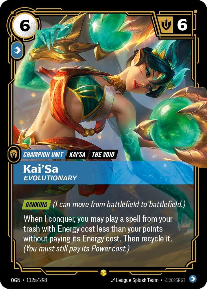 Kai'Sa - Evolutionary (Alternate Art) OGN