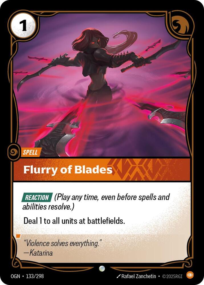 Flurry of Blades OGN