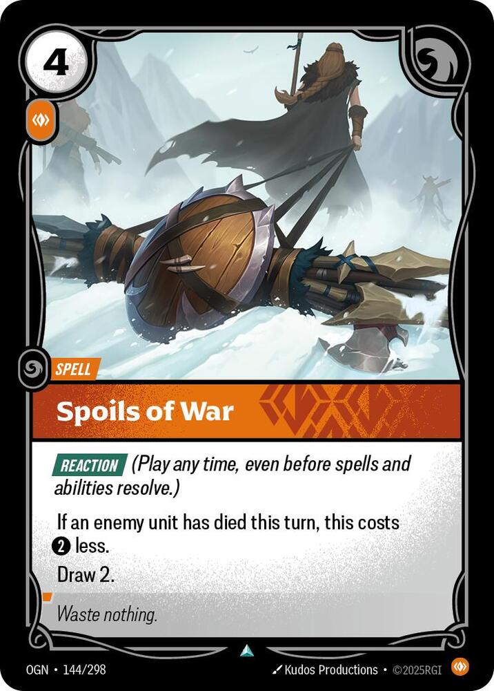 Spoils of War OGN