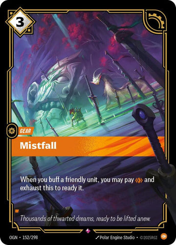 Mistfall OGN #152/298 (Rare) [Riftbound: Origins]