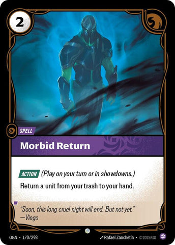 Morbid Return OGN #170/298 (Common) [Riftbound: Origins]