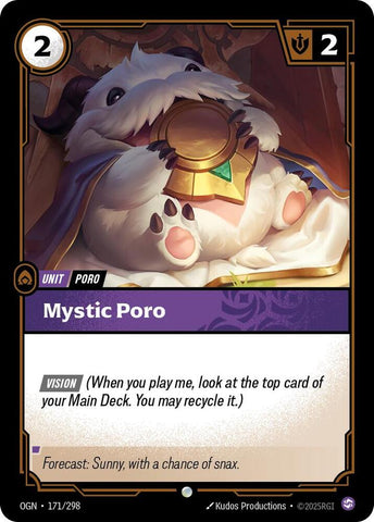 Mystic Poro OGN #171/298 (Common) [Riftbound: Origins]
