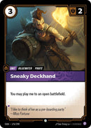 Sneaky Deckhand OGN