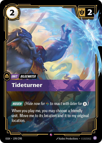 Tideturner OGN #199/298 (Rare) [Riftbound: Origins]