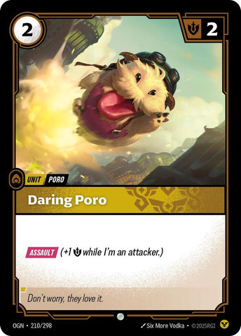 Daring Poro OGN #210/298 (Common) [Riftbound: Origins]