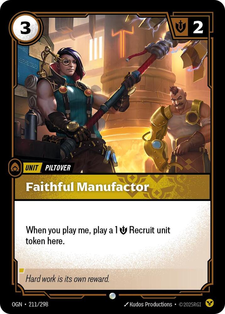 Faithful Manufactor OGN