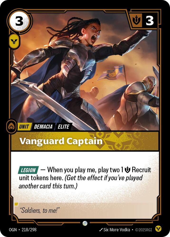 Vanguard Captain OGN