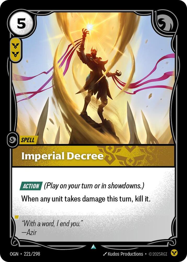 Imperial Decree OGN