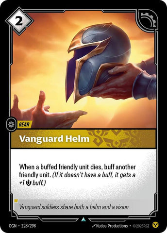 Vanguard Helm OGN #228/298 (Uncommon) [Riftbound: Origins]