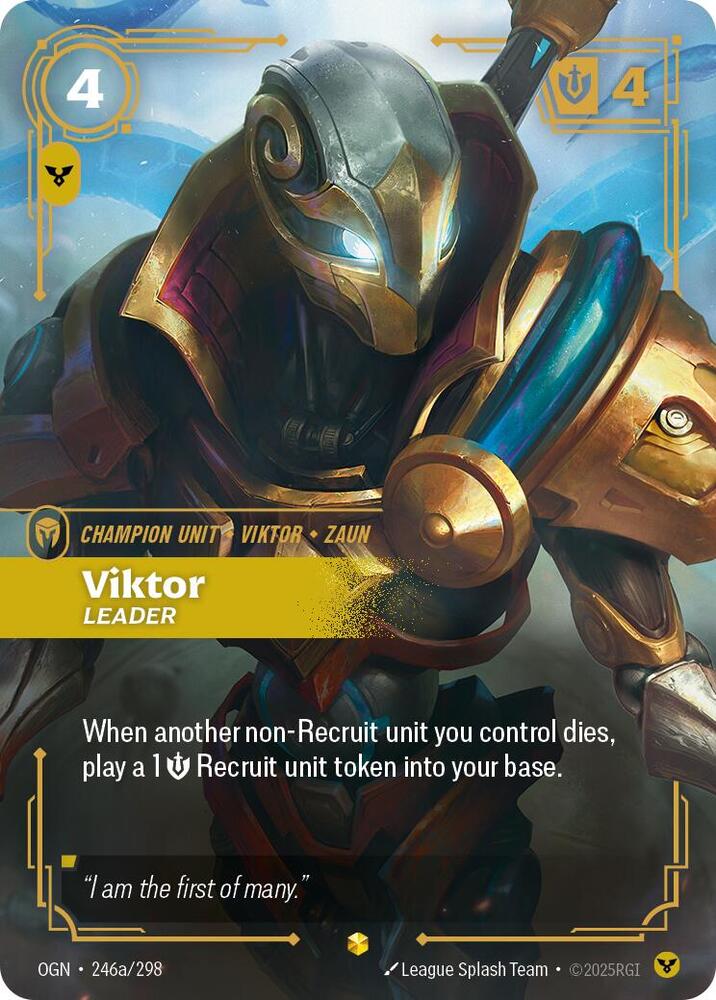 Viktor - Leader (Alternate Art) OGN