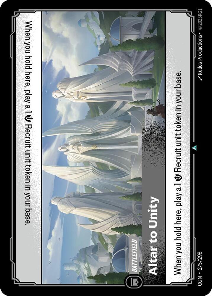 Altar to Unity OGN