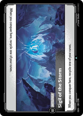 Sigil of the Storm OGN #287/298 (Uncommon) [Riftbound: Origins]