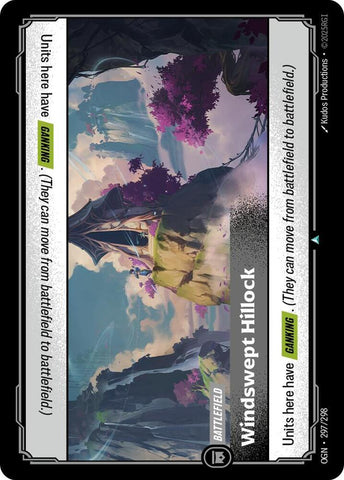 Windswept Hillock OGN #297/298 (Uncommon) [Riftbound: Origins]