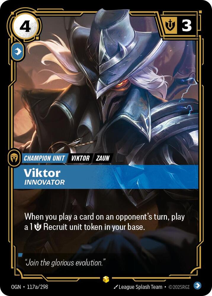 Viktor - Innovator  (Alternate Art) OGN