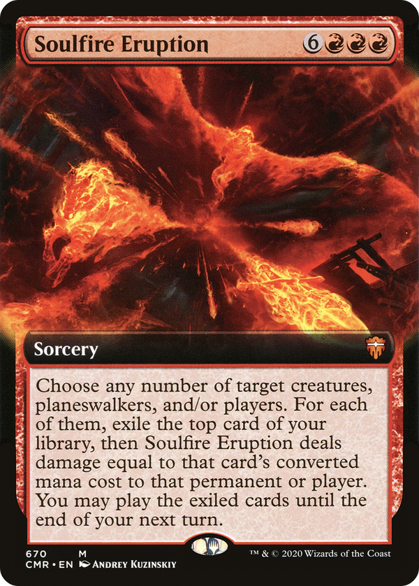 Soulfire Eruption (Extended Art) [Commander Legends]