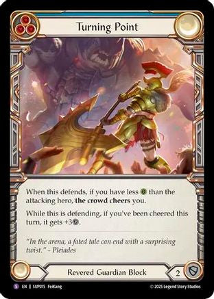 Turning Point [SUP015] (Super Slam)  Rainbow Foil