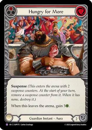 Hungry for More [SUP175] (Super Slam)  Rainbow Foil