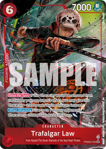 Trafalgar Law (Alternate Art) [Premium Booster -The Best- Vol. 2]