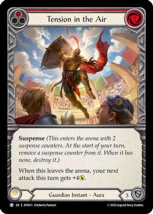 Tension in the Air (Red) [APS013] (Armory Deck: Pleiades)