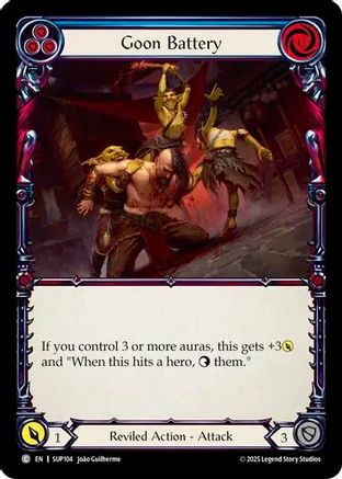 Goon Battery [SUP104] (Super Slam)  Rainbow Foil