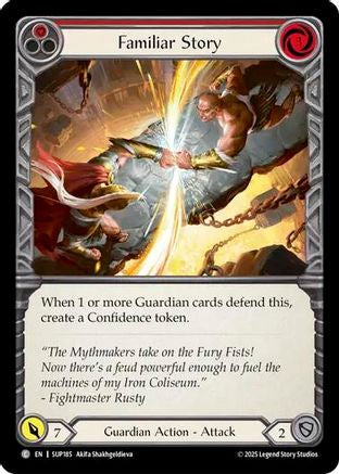 Familiar Story [SUP185] (Super Slam)  Rainbow Foil