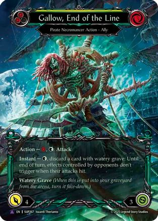 Gallow, End of the Line (Marvel Cold Foil) [SUP267] (Super Slam)  Cold Foil