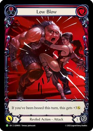 Low Blow [GEM093] (GEM Pack 3)  Rainbow Foil