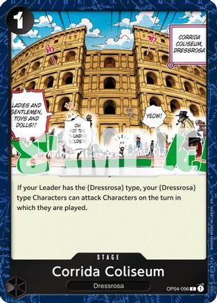Corrida Coliseum (Pirate Foil) [Premium Booster -The Best- Vol. 2]