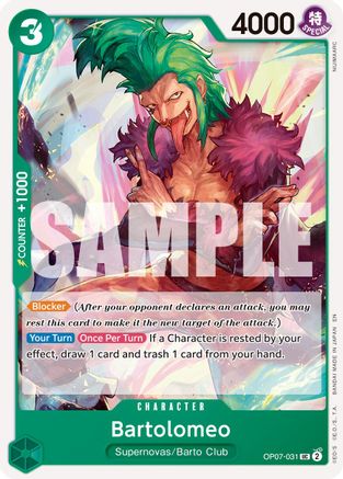 Bartolomeo (Reprint) [Premium Booster -The Best- Vol. 2]