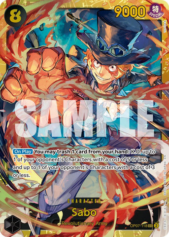 Sabo (OP07-118) (Reprint) [Premium Booster -The Best- Vol. 2]