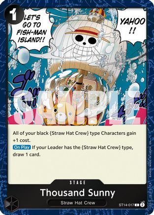 Thousand Sunny (Pirate Foil) [Premium Booster -The Best- Vol. 2]