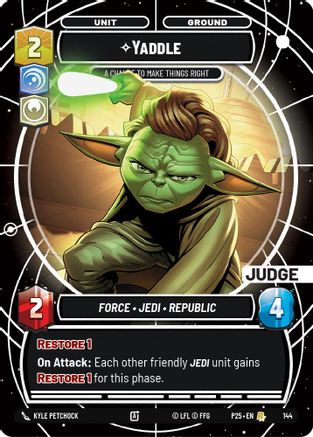 Yaddle - A Chance To Make Things Right (144) (144) [Judge Promos]