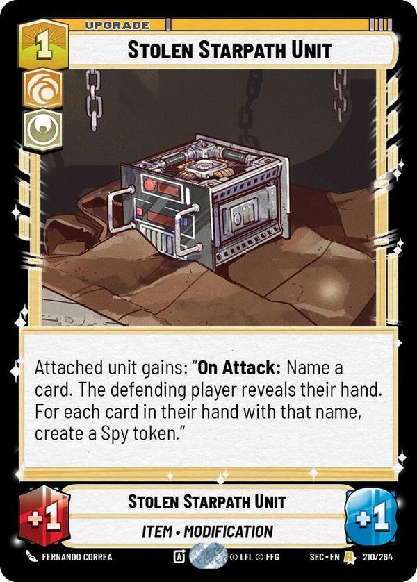 Stolen Starpath Unit (210/264) (210/264) [Secrets of Power]