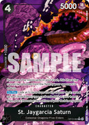 St. Jaygarcia Saturn (Alternate Art) [Carrying On His Will]