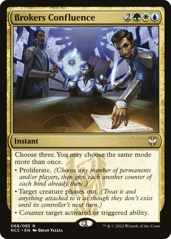 Brokers Confluence [Streets of New Capenna Commander]