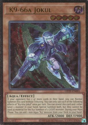 K9-66a Jokul (OP29-EN001) - OTS Tournament Pack 29 Unlimited