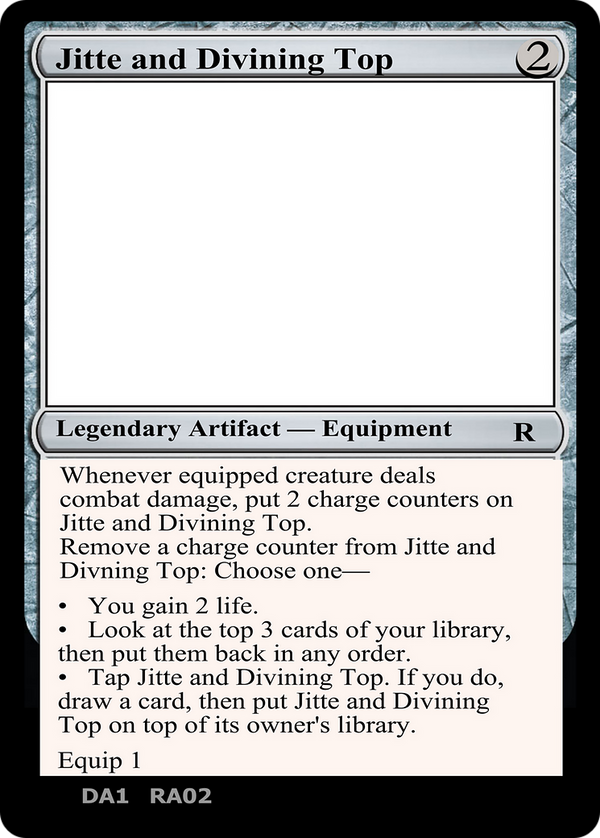 Jitte and Divining Top (UNK-RA02C) - Unknown Event
