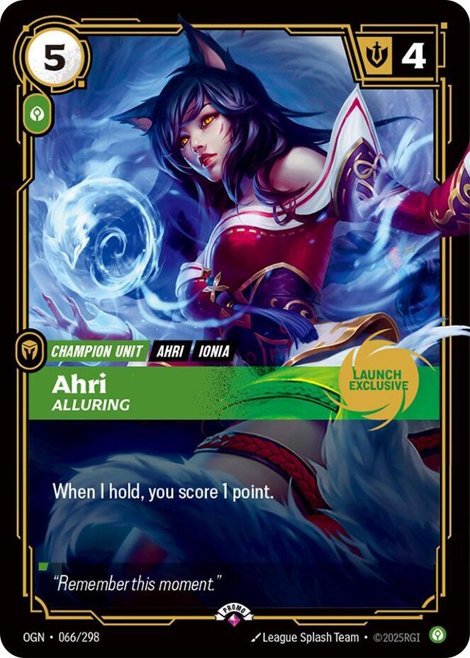 Ahri - Alluring (PROMO) OGN