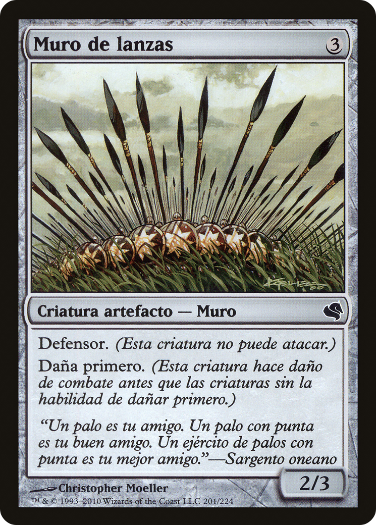 Wall of Spears (Spanish) - 