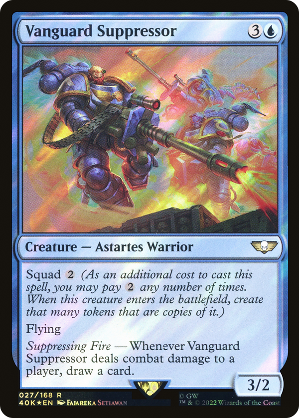 Vanguard Suppressor (Surge Foil) [Warhammer 40,000]