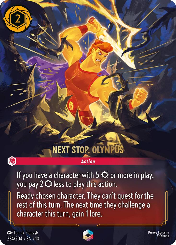 Next Stop, Olympus (Enchanted) (234/204) [Whispers in the Well]