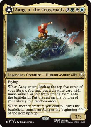 Aang, at the Crossroads [Avatar: The Last Airbender]
