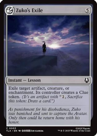 Zuko's Exile [Avatar: The Last Airbender]