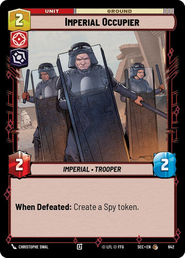 Imperial Occupier (642) (Foil) (642) [Secrets of Power]