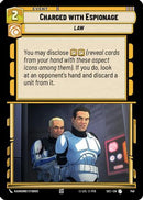 Charged with Espionage (740) (Foil) (740) [Secrets of Power]